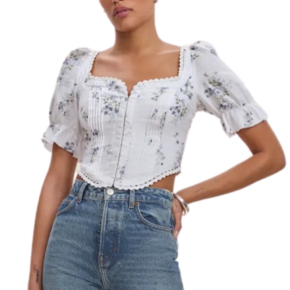 Reformation Tops - NEW Reformation Simmie Top Truly 0